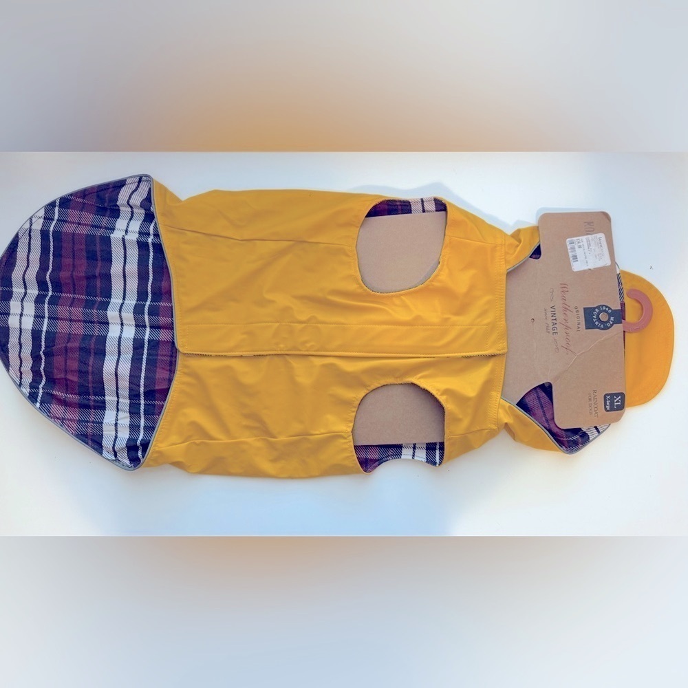 Hooded Rain Jacket Puppy/Dog Size Extra Large